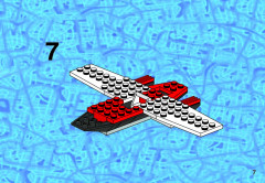 LEGO 3439 instructions page 7 – build guide
