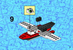 LEGO 3439 instructions page 9 – build guide