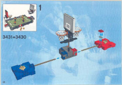 LEGO 3440 instructions page 20 – build guide