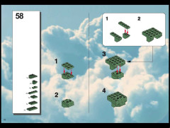 LEGO 3450 instructions page 62 – build guide