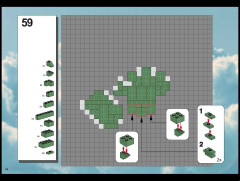 LEGO 3450 instructions page 64 – build guide