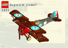 LEGO 3451 instructions page 1 – build guide