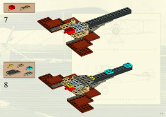 LEGO 3451 instructions page 17 – build guide