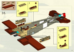 LEGO 3451 instructions page 35 – build guide