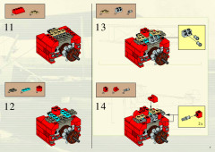LEGO 3451 instructions page 5 – build guide