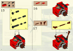 LEGO 3451 instructions page 6 – build guide