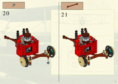 LEGO 3451 instructions page 9 – build guide