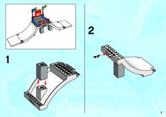 LEGO 3536 instructions page 3 – build guide