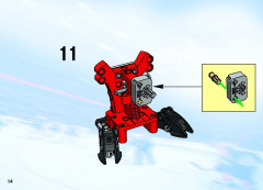 LEGO 3540 instructions page 14 – build guide