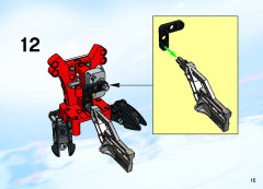 LEGO 3540 instructions page 15 – build guide