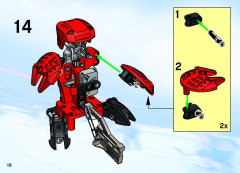 LEGO 3540 instructions page 18 – build guide