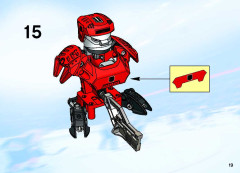 LEGO 3540 instructions page 19 – build guide