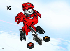 LEGO 3540 instructions page 20 – build guide