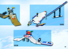 LEGO 3540 instructions page 29 – build guide