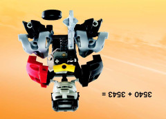 LEGO 3540 instructions page 30 – build guide