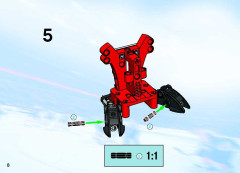 LEGO 3540 instructions page 8 – build guide