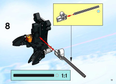 LEGO 3541 instructions page 11 – build guide