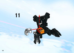 LEGO 3541 instructions page 14 – build guide