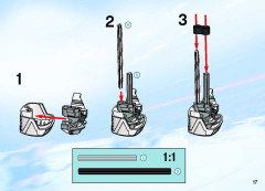 LEGO 3541 instructions page 17 – build guide