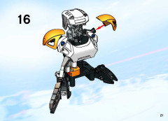 LEGO 3541 instructions page 21 – build guide