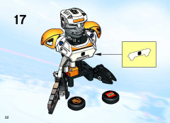 LEGO 3541 instructions page 22 – build guide