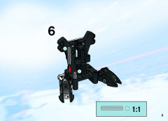 LEGO 3541 instructions page 9 – build guide