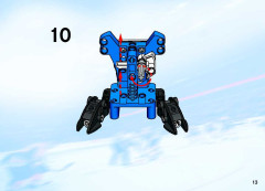 LEGO 3542 instructions page 13 – build guide