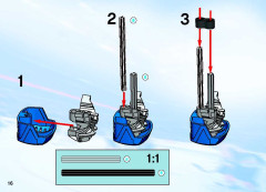 LEGO 3542 instructions page 16 – build guide