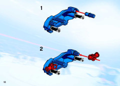 LEGO 3542 instructions page 18 – build guide