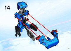 LEGO 3542 instructions page 19 – build guide