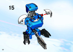 LEGO 3542 instructions page 20 – build guide