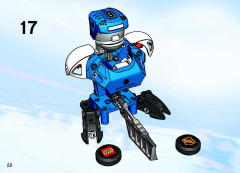 LEGO 3542 instructions page 22 – build guide