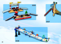 LEGO 3542 instructions page 28 – build guide