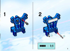 LEGO 3542 instructions page 5 – build guide
