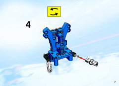 LEGO 3542 instructions page 7 – build guide