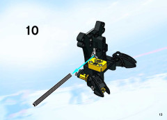 LEGO 3543 instructions page 13 – build guide