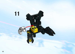 LEGO 3543 instructions page 14 – build guide