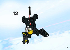 LEGO 3543 instructions page 15 – build guide