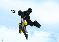 LEGO 3543 instructions page 16 – build guide