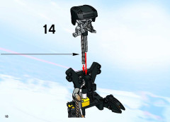 LEGO 3543 instructions page 18 – build guide