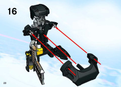 LEGO 3543 instructions page 20 – build guide