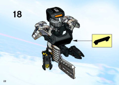 LEGO 3543 instructions page 22 – build guide