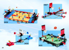 LEGO 3543 instructions page 26 – build guide