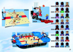 LEGO 3543 instructions page 27 – build guide