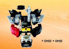 LEGO 3543 instructions page 30 – build guide