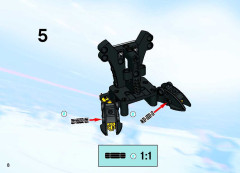 LEGO 3543 instructions page 8 – build guide