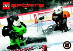 LEGO 3544 instructions page 1 – build guide