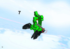 LEGO 3544 instructions page 10 – build guide