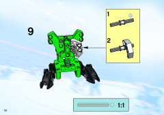 LEGO 3544 instructions page 12 – build guide