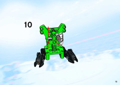 LEGO 3544 instructions page 13 – build guide